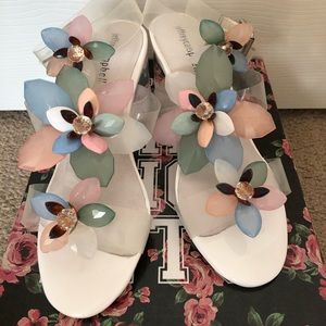 Jeffrey Campbell Viola Sandals Size 9